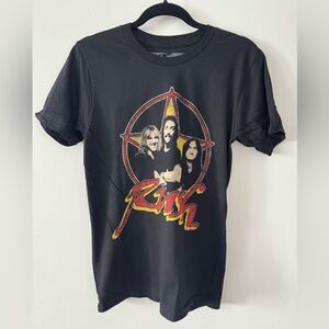 Rush Black Graphic T-Shirt